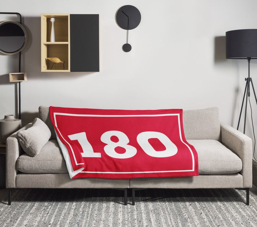 darts 180 fleece deken