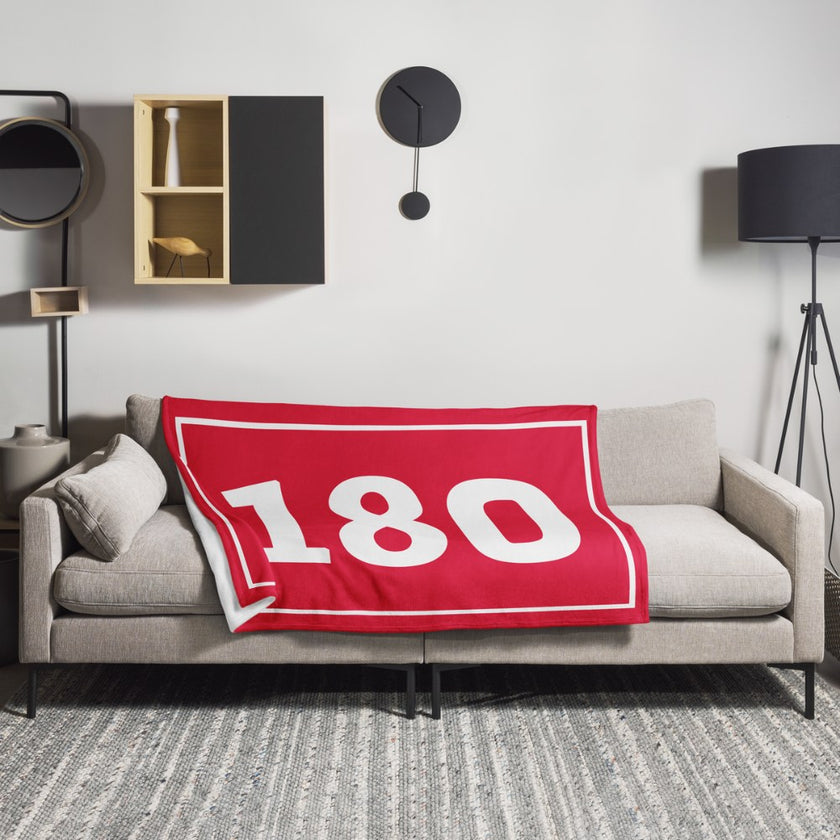 darts 180 fleece deken