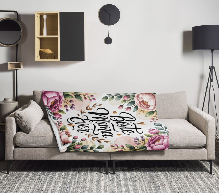 beste mama ever fleece deken