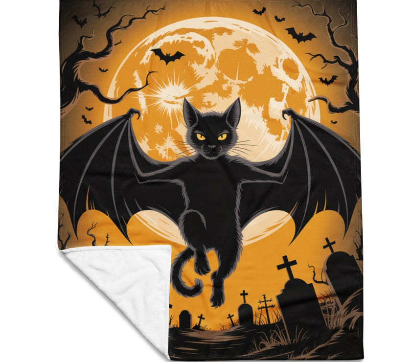 Halloween fleece deken