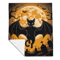 Halloween fleece deken
