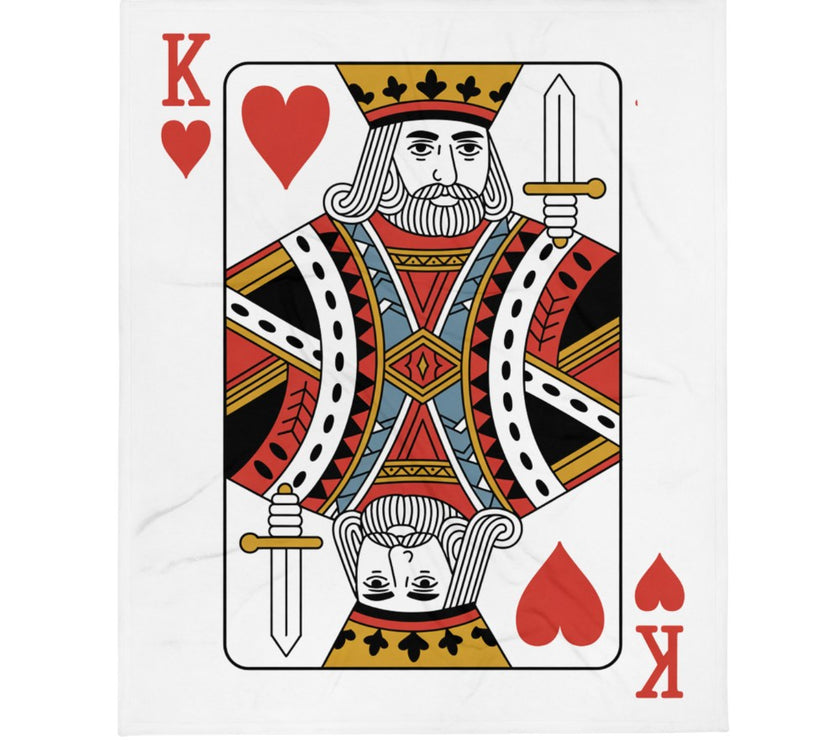 Harten Koning dekentje