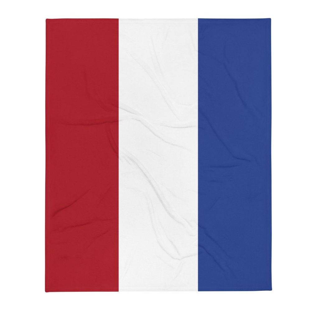 Nederlandse vlag fleece deken
