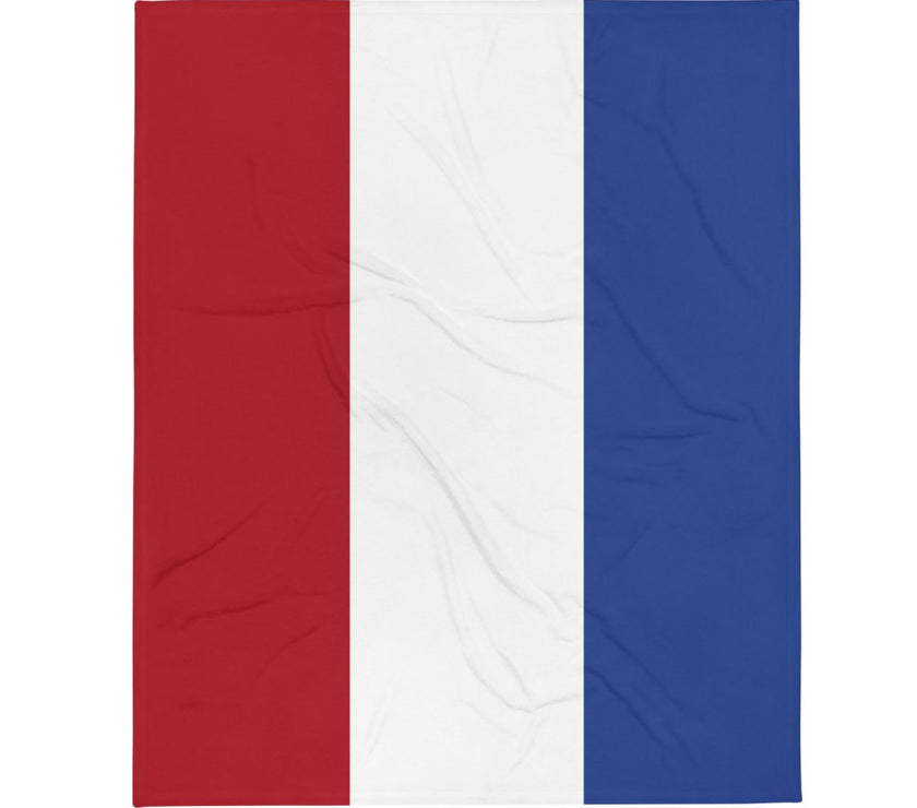 Nederlandse vlag fleece deken