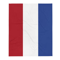 Nederlandse vlag fleece deken