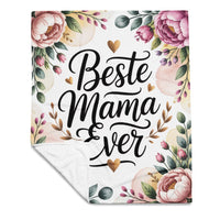 beste mama ever fleece deken