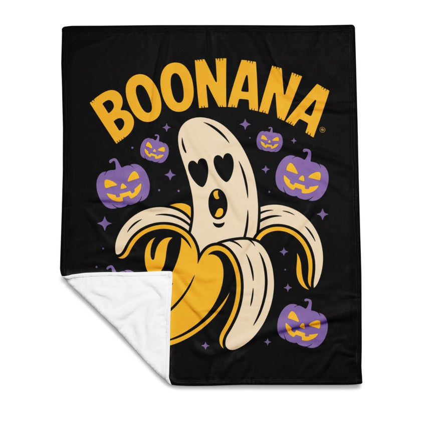 Boonana Halloween fleece deken