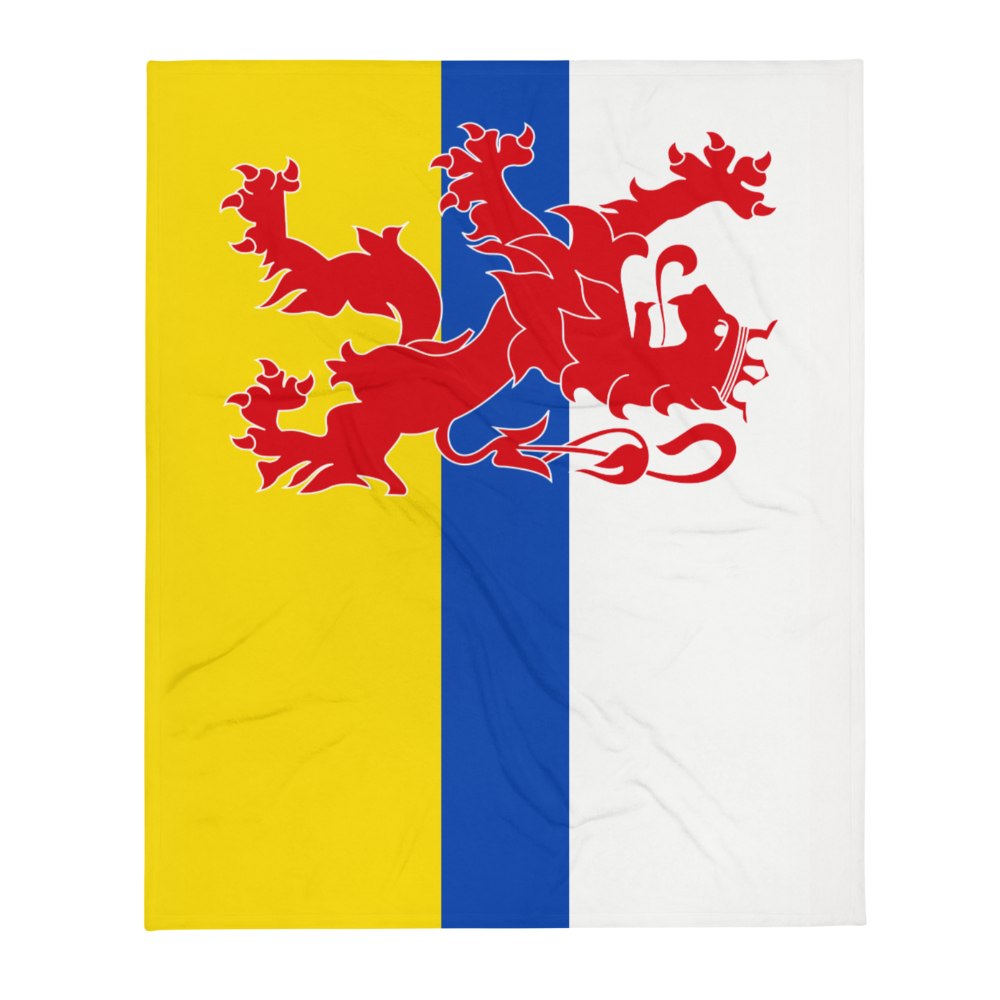 Limburgse vlag Fleece deken