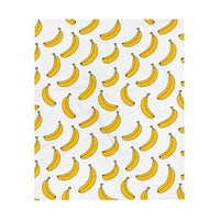 Bananen fleece deken