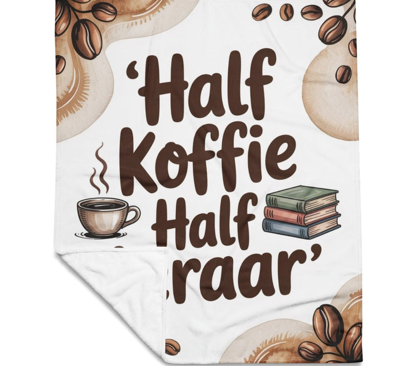 half koffie half leraar dekentje